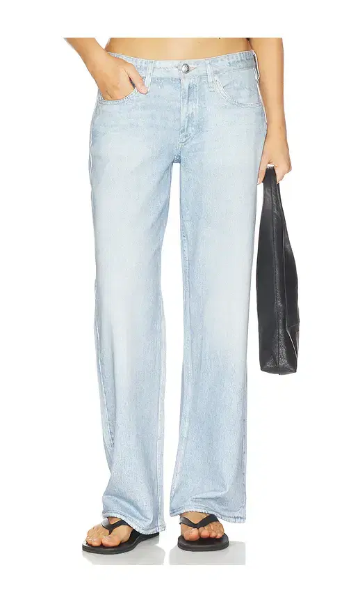 Rag & Bone rb Miramar Cam Low Rise Full Length Jeans