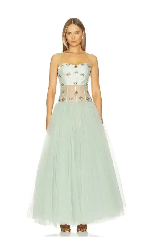 Serene Glacier Gown