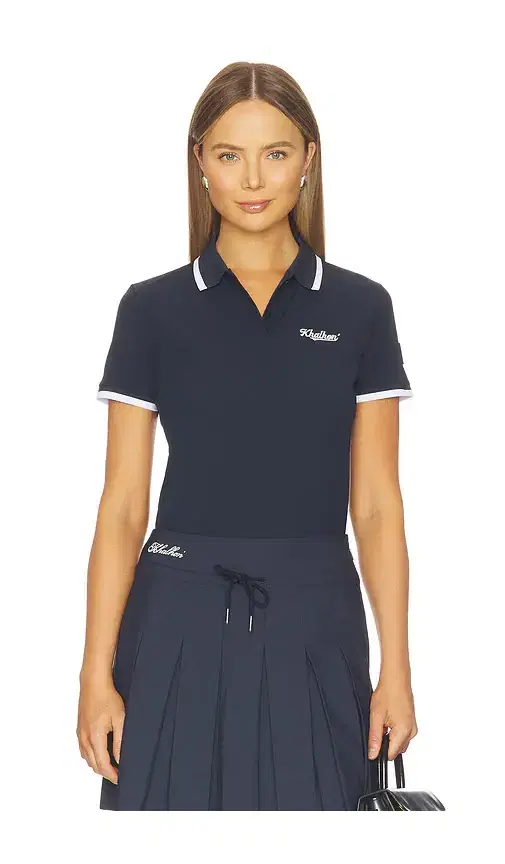 Khalhon Short Sleeve Performance Polo Top