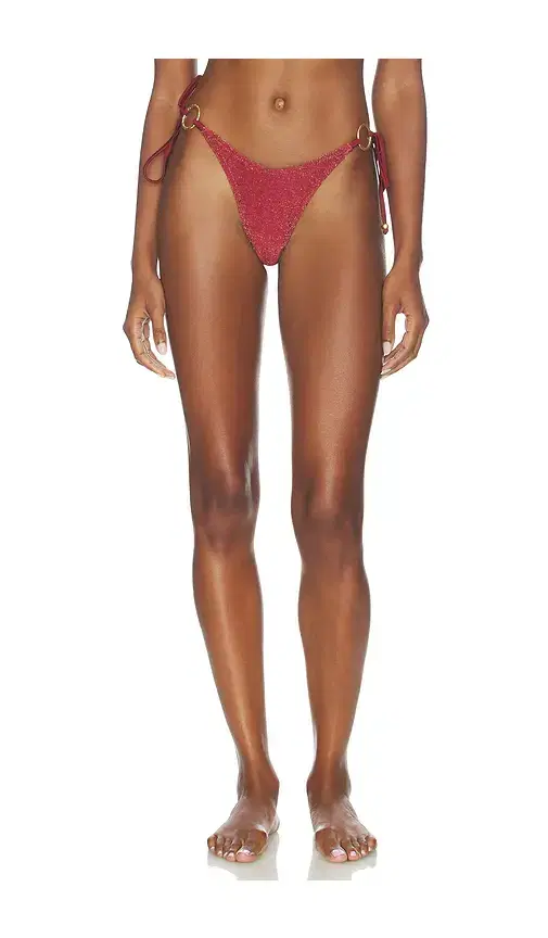 x REVOLVE Ring Cheeky Side Tie Bikini Bottom