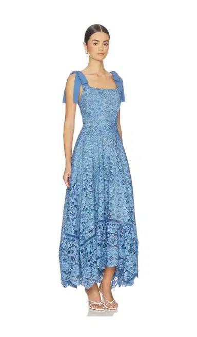 Alice + Olivia Alice + Olivia Rosalee Lace Bustier Maxi Dress | Thumbnail 2 Alice + Olivia Alice + Olivia Rosalee Lace Bustier Maxi Dress | Thumbnail 2