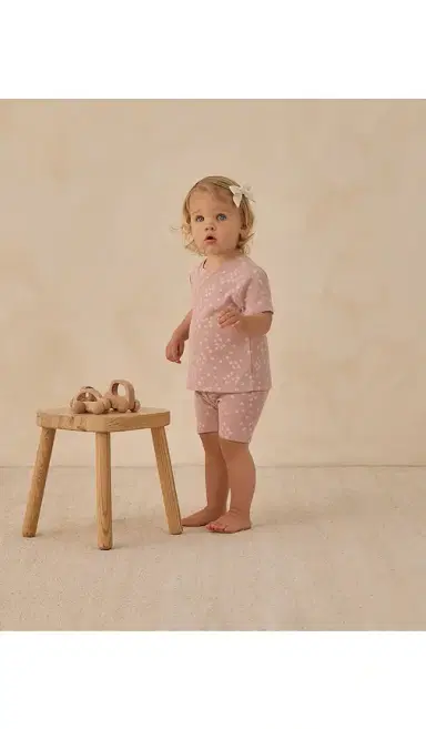 QUINCY MAE Summer Pajama Set | Thumbnail 2