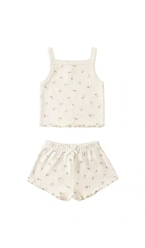 QUINCY MAE Pointelle Tank & Shortie Set