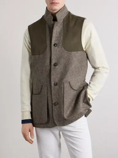 Purdey Wool-Tweed Gilet - Men | Thumbnail 3 Purdey Wool-Tweed Gilet - Men | Thumbnail 3