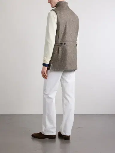 Purdey Wool-Tweed Gilet - Men | Thumbnail 4 Purdey Wool-Tweed Gilet - Men | Thumbnail 4