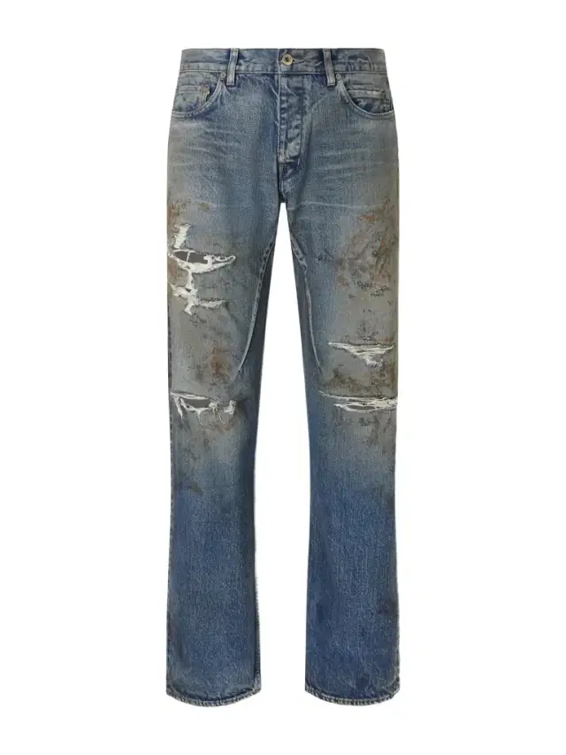 DRKSHDW by Rick Owens Kurdt Straight-Leg Distressed Jeans - Men