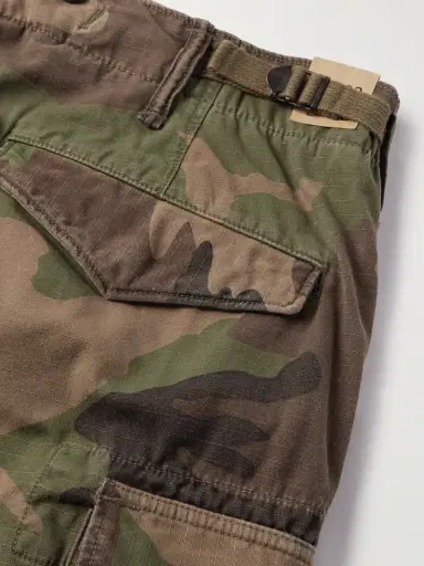 RRL Tapered Camouflage-Print Cotton-Ripstop Cargo Trousers - Men | Thumbnail 4 RRL Tapered Camouflage-Print Cotton-Ripstop Cargo Trousers - Men | Thumbnail 4