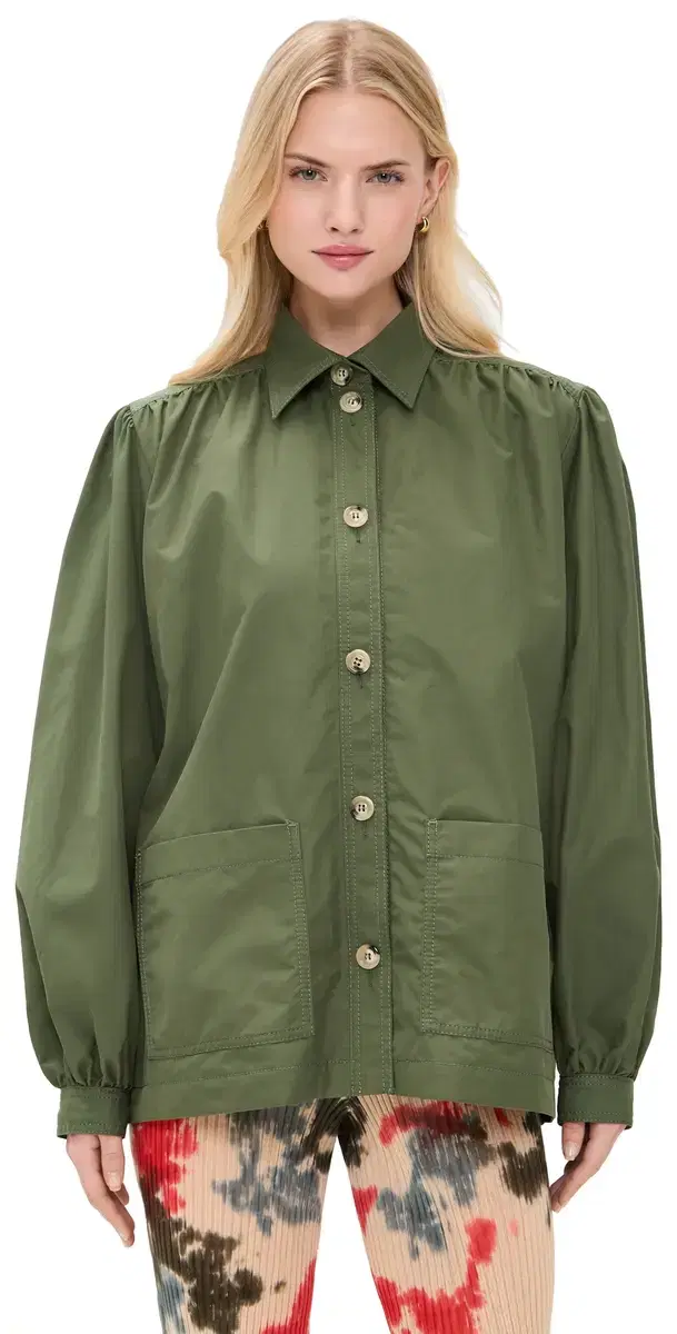 Rodebjer auren Jacket Aloe Green