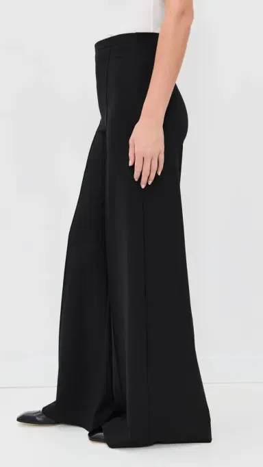 Ripley Rader Ponte Knit Wide Leg Pant Black M | Thumbnail 4