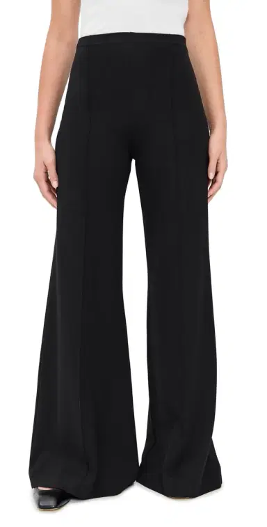 Ripley Rader Ponte Knit Wide Leg Pant Black M | Thumbnail 1