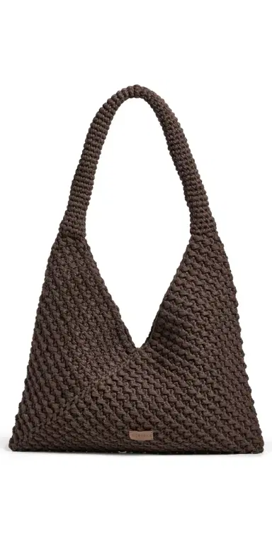 Binge Knitting Lara Triangle Tote | Thumbnail 1 Binge Knitting Lara Triangle Tote | Thumbnail 1