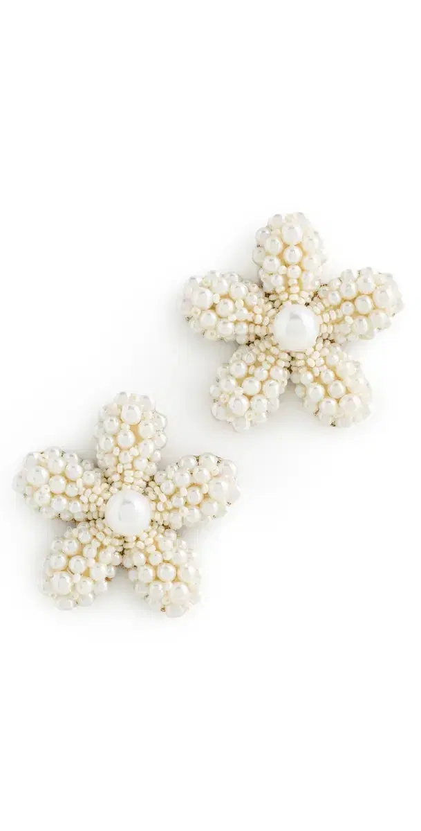 Venetia Earrings Ivory
