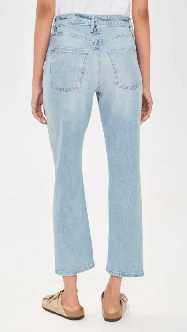 GOOD AMERICAN Good Icon Straight Ankle Jeans Indigo1137 | Thumbnail 3 GOOD AMERICAN Good Icon Straight Ankle Jeans Indigo1137 | Thumbnail 3