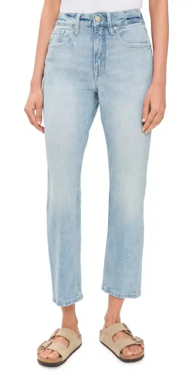 GOOD AMERICAN Good Icon Straight Ankle Jeans Indigo1137 | Thumbnail 1 GOOD AMERICAN Good Icon Straight Ankle Jeans Indigo1137 | Thumbnail 1