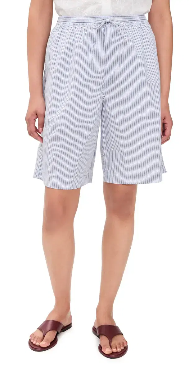 Bermuda Pajama horts Blue tripe