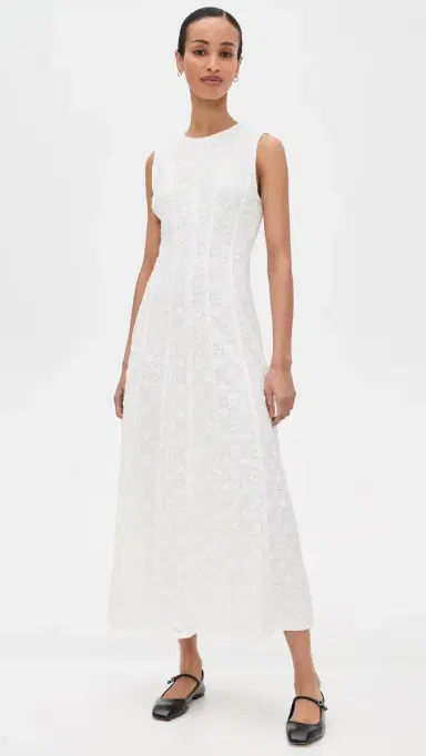Hill House Home The Leanne Dress White L | Thumbnail 2