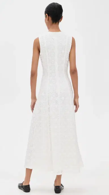 Hill House Home The Leanne Dress White L | Thumbnail 3
