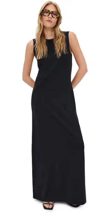 Leset Margo Sleeveless Maxi Dress Black | Thumbnail 1 Leset Margo Sleeveless Maxi Dress Black | Thumbnail 1