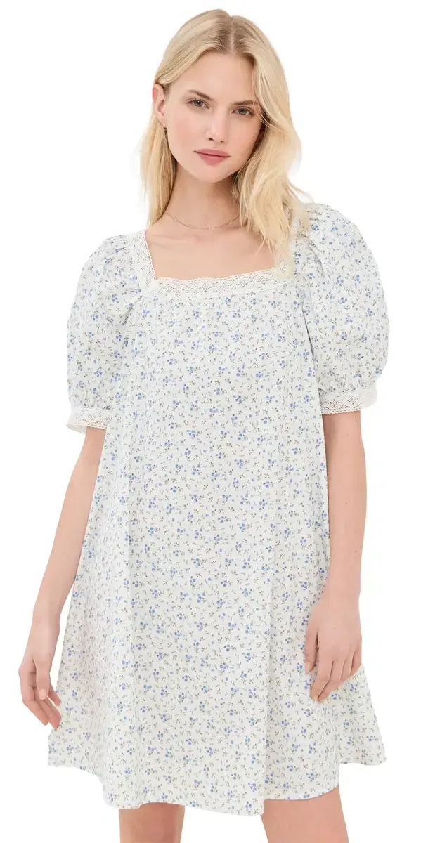 LE BOP x Mally K. Goldman Canon Mini Dress Ditsy Floral