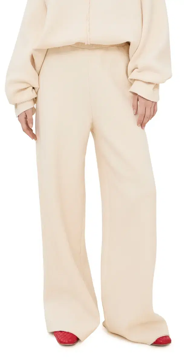 LE BOP x Mally K. Goldman Colony Oversized Pants Natural