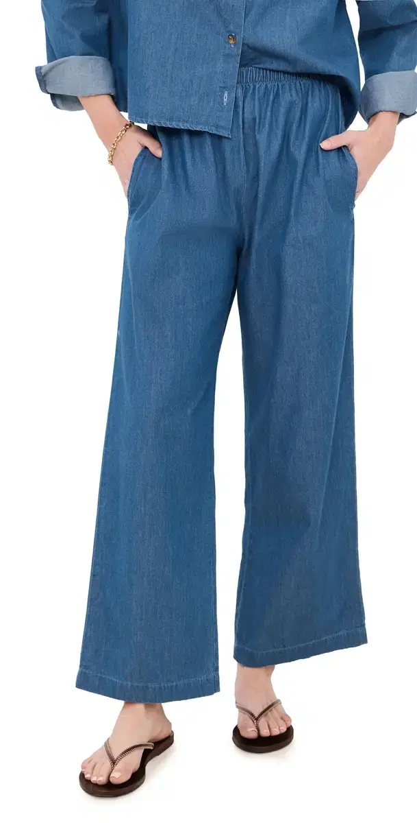 LE BOP x ally K. Goldman ontana Pants Indigo