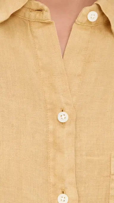 Alex Mill Kerry Shirtdress In Linen Light ienna | Thumbnail 6 Alex Mill Kerry Shirtdress In Linen Light ienna | Thumbnail 6