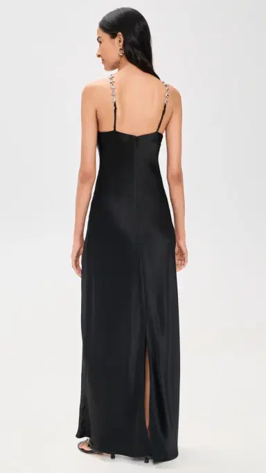 STAUD Cadence Dress Black | Thumbnail 3