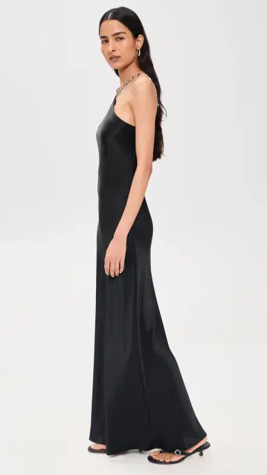STAUD Cadence Dress Black | Thumbnail 4