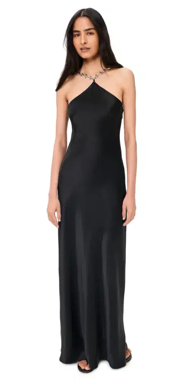 STAUD Cadence Dress Black | Thumbnail 1
