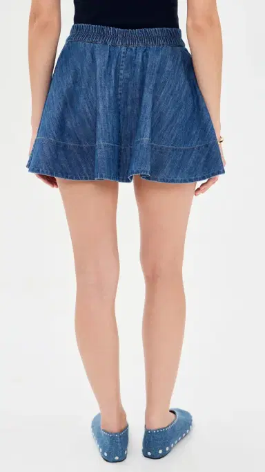 Suzie Kondi Lina Mini Circle Skirt Aegean | Thumbnail 3