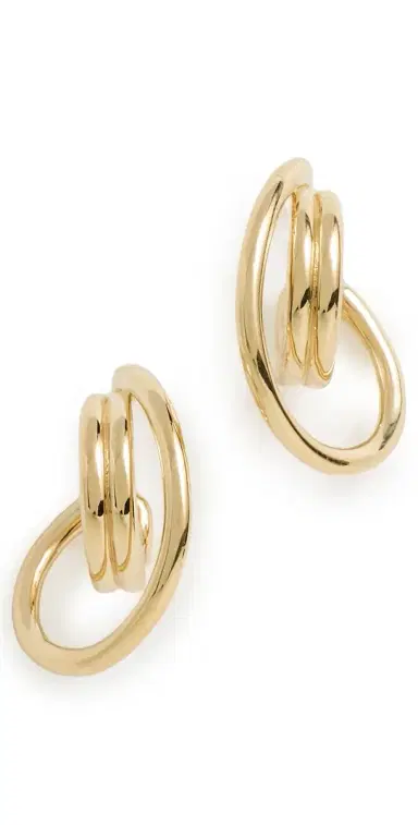 Otiumberg Sonder Hoop Earrings Gold One Size | Thumbnail 1