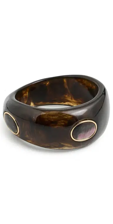 LELET NY Arlo Cuff Bracelet Abalone One Size | Thumbnail 1