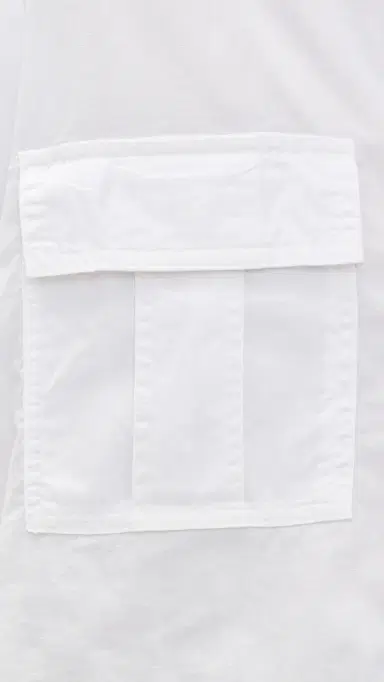 James Perse Poplin Cotton Shirt White 2 | Thumbnail 6 James Perse Poplin Cotton Shirt White 2 | Thumbnail 6