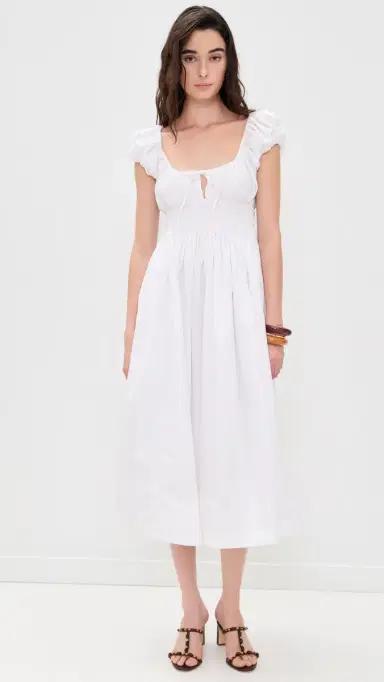 WARP + WEFT Big Sky Poplin Dress | Thumbnail 2 WARP + WEFT Big Sky Poplin Dress | Thumbnail 2