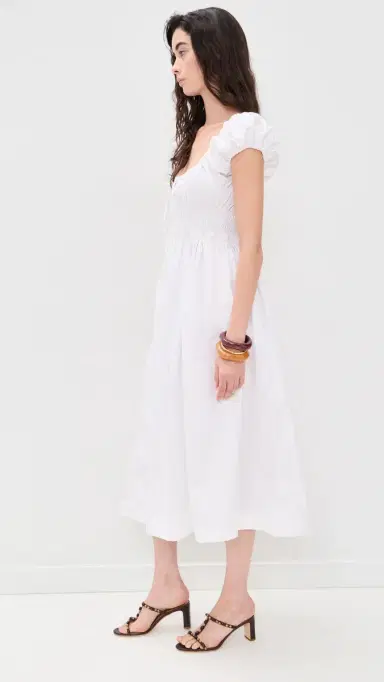 WARP + WEFT Big Sky Poplin Dress | Thumbnail 4 WARP + WEFT Big Sky Poplin Dress | Thumbnail 4