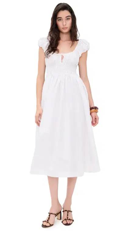 WARP + WEFT Big Sky Poplin Dress | Thumbnail 1 WARP + WEFT Big Sky Poplin Dress | Thumbnail 1