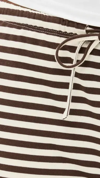 LIONESS Bloom Pants Dark Chocolate Stripe M | Thumbnail 6