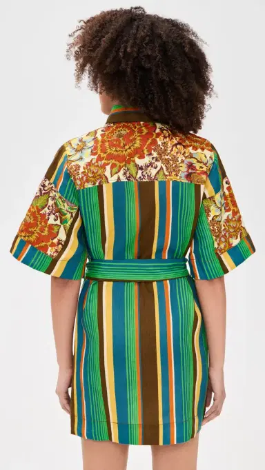 ALÉMAIS Charlie Mini Dress Multi | Thumbnail 3