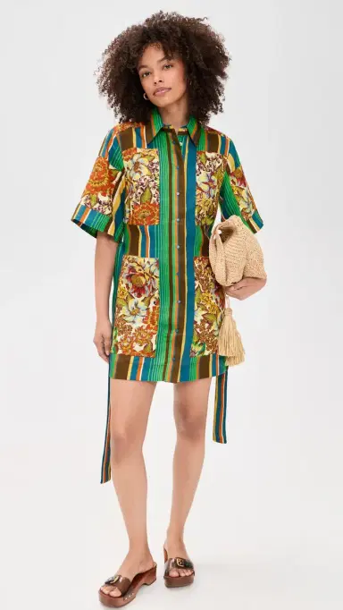 ALÉMAIS Charlie Mini Dress Multi | Thumbnail 5