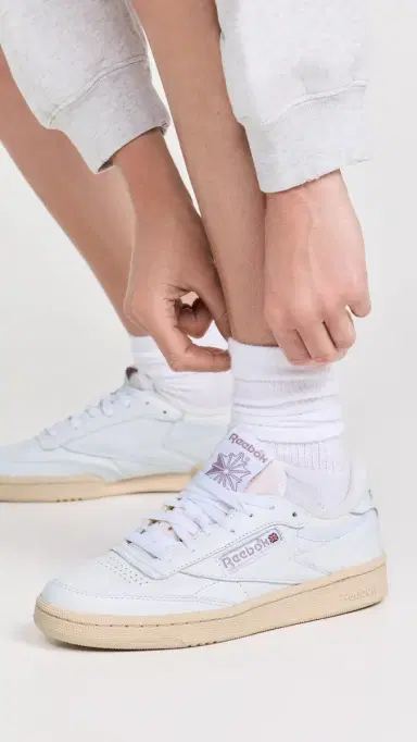 REEBOK Club C 85 Vintage Sneakers Ftwr White/Chalk/Infused Lila 7 | Thumbnail 3