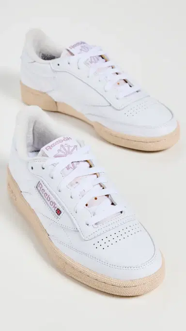 REEBOK Club C 85 Vintage Sneakers Ftwr White/Chalk/Infused Lila 7 | Thumbnail 5