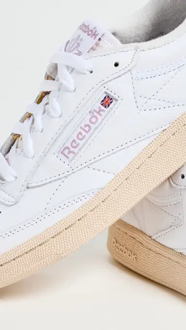 REEBOK Club C 85 Vintage Sneakers Ftwr White/Chalk/Infused Lila 7 | Thumbnail 6