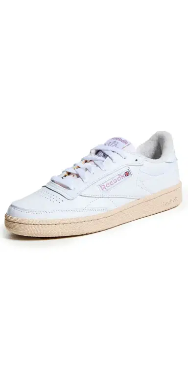 REEBOK Club C 85 Vintage Sneakers Ftwr White/Chalk/Infused Lila 7 | Thumbnail 1
