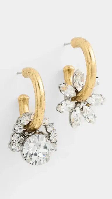 Elizabeth Cole Crystaria Earrings | Thumbnail 2 Elizabeth Cole Crystaria Earrings | Thumbnail 2