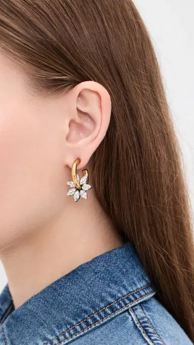 Elizabeth Cole Crystaria Earrings | Thumbnail 3 Elizabeth Cole Crystaria Earrings | Thumbnail 3