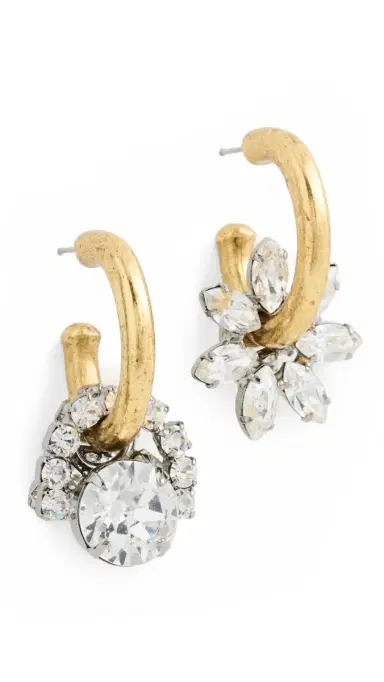 Elizabeth Cole Crystaria Earrings | Thumbnail 6 Elizabeth Cole Crystaria Earrings | Thumbnail 6