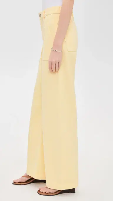 Frame The Bow Cargo Pants Lemon 27 | Thumbnail 4 Frame The Bow Cargo Pants Lemon 27 | Thumbnail 4