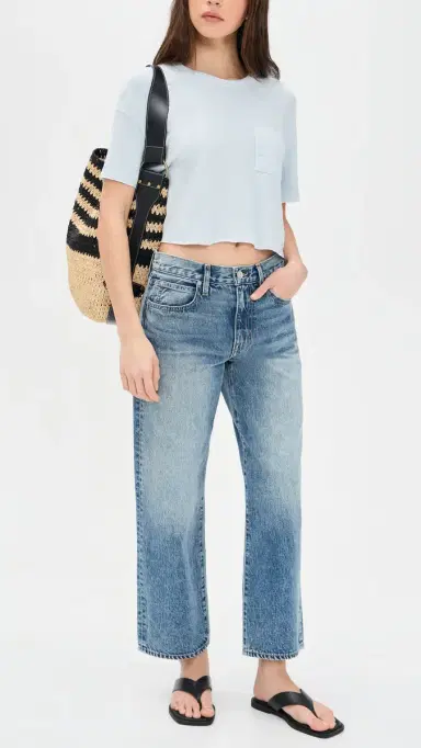 SLVRLAKE Hunter Relaxed Boyfriend Jeans Read My Mind | Thumbnail 5