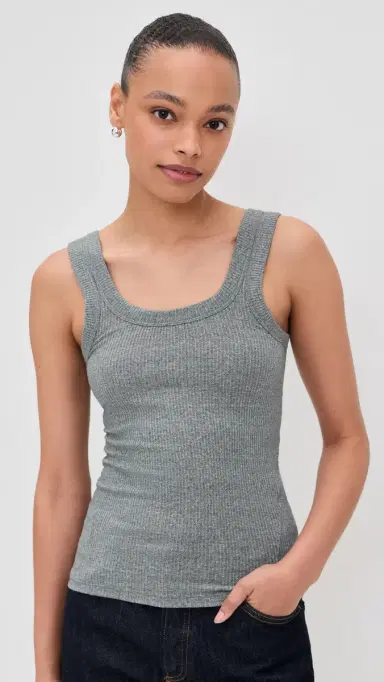 rag & bone The Essential Rib U Neck Tank | Thumbnail 2