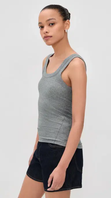 rag & bone The Essential Rib U Neck Tank | Thumbnail 4